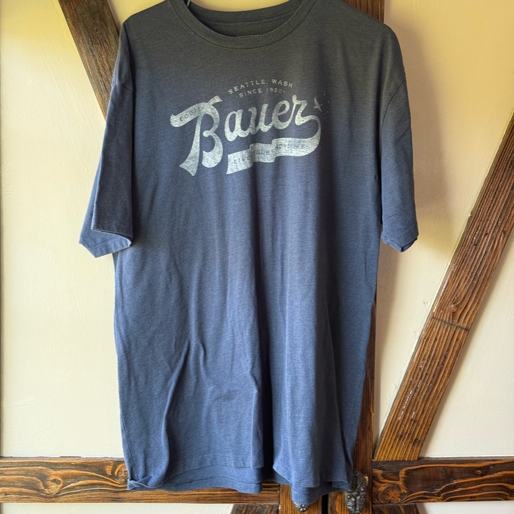 Eddie Bauer Blue Short Sleeve Tee Casual Comfort